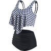 Maillots de Bain Vintage à motif Vichy