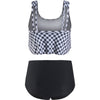 Maillots de Bain Vintage à motif Vichy