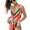 Maillot de bain une pièce inspiration années 80