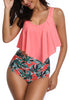 Maillots de bain vintage corail
