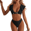 Maillots de Bain Vintage à volants sur