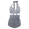 Maillots de Bain Vintage vichy noir et blanc
