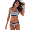 Maillots de Bain Vintage - Bikini rayé
