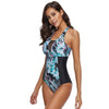 Maillot de bain une pièce à motif floral
