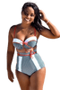 Maillot de bain une pièce pin-up grande taille