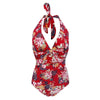 Maillot de bain une pièce à motifs floraux