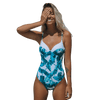 Maillot de bain une pièce tropical