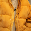Parka vintage en velours côtelé