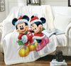 Plaid Mickey et Minnie Noël