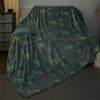 Plaid lumineux motifs dinosaures
