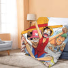 Plaid One Piece Monkey D Luffy