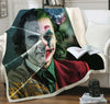 Plaid polaire Joker imprimé double face