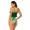 Maillots de Bain Vintage tankini vert