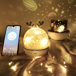 Veilleuse Bébé Projection Plafond