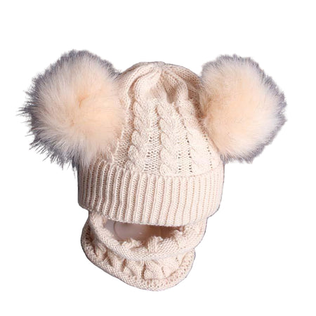 Ensemble Bonnet Echarpe Bébé - Le Royaume du Bébé