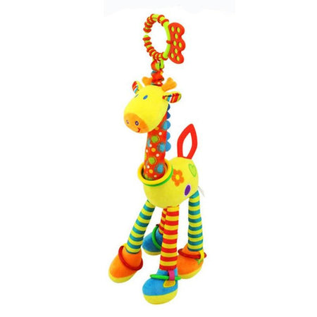 Peluche Hochet Girafe - Le Royaume du Bébé