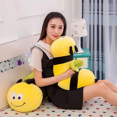 Peluche Coussin Abeille