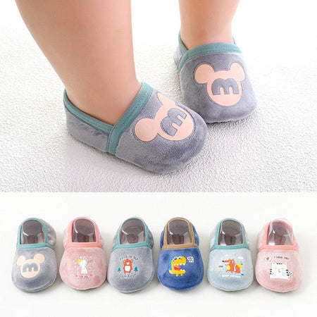 Chaussons Velours Bébé