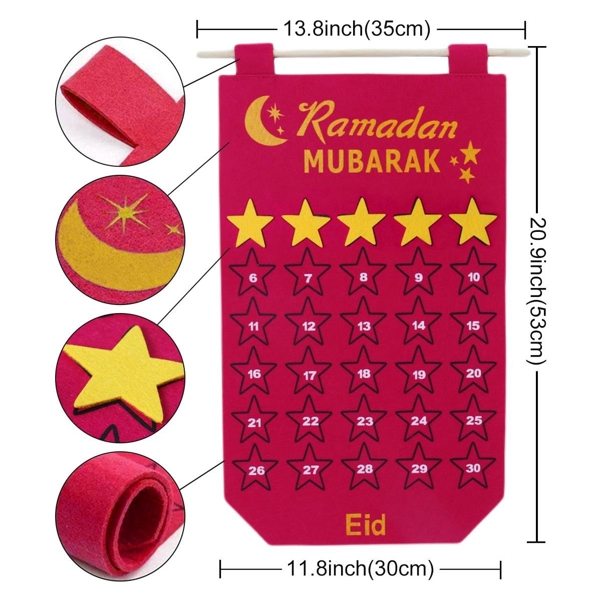 Papierdrachen Calendrier du Ramadan Colourful - acheter chez