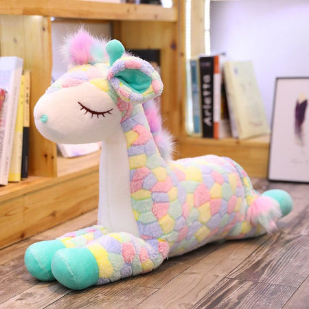 Peluche Licorne Multicolors - Le Royaume du Bébé