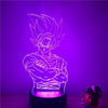 Lampe Led 3D Dragon Ball Goku