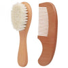 Brosse et Peigne en Bois Bébé - Le Royaume du Bébé