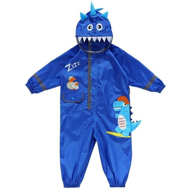 Combinaison de pluie pour enfants Cagoule de bébé Combinaison imperméable  One Piece Rainwear Muddy Raincoat Bleu - Cdiscount Prêt-à-Porter