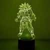 Lampe LED 3D Dragon Ball Broly SSJ Légendaire