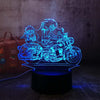 Lampe LED 3D Dragon Ball Goku & Gohan Petit