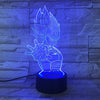 Lampe LED 3D Dragon Ball Vegeta