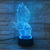 Lampe LED 3D Dragon Ball Vegeta