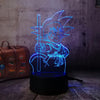 Lampe LED 3D Dragon Ball Goku Bâton Magique