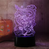 Lampe LED 3D Dragon Ball Goku Petit & Shenron