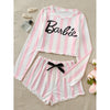 Pyjashort Barbie pour Femme